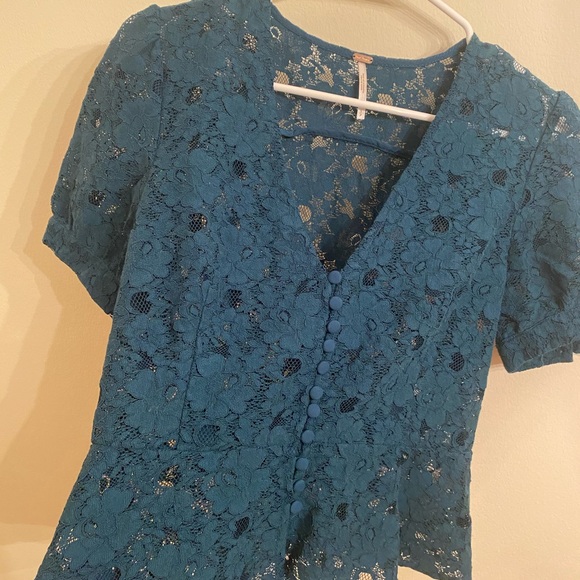 Free people lace top - Picture 2 of 5